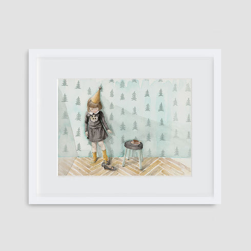"IF THE SHOE FITS, WERE IT" ARCHIVAL GICLEE PRINT